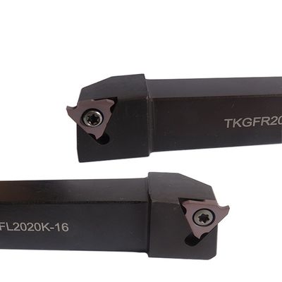 Hss Indexable Carbide Grooving Inserts เครื่องกลึงเครื่องตัด TGF32R300