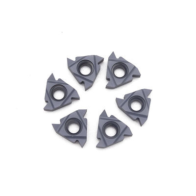 เม็ดมีดทังสเตนคาร์ไบด์กลึง CNC ที่จัดทำดัชนีได้ SS 22NR