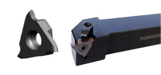 เครื่องมือกลึงโลหะ OEM GBA43R320 เม็ดมีดทังสเตนคาร์ไบด์ CNC สามเหลี่ยม