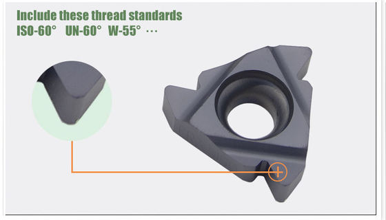 เม็ดมีดเหล็กความเร็วสูง OEM / ODM เม็ดมีดกลึง ISO W Series