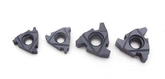 Wearproof HSS Triangle Inserts เครื่องกลึงซีเอ็นซีแบบมาตรฐานเคลือบคาร์ไบด์แทรก 16ER
