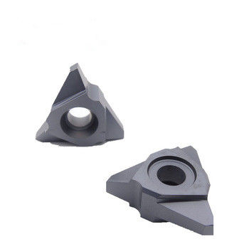 ความต้านทานการสึกหรอเครื่องกลึงเคลือบ Pvd CNC Carbide Insert Tool สำหรับการตัดโลหะ 27VNR10.0TR