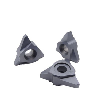 เม็ดมีดคาร์ไบด์ SS CNC ที่จัดทำดัชนีได้สำหรับการตัดโลหะกลึง 27VNR5ACME ACME Series