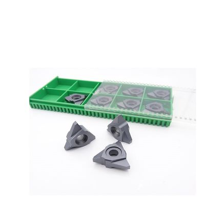 เม็ดมีดคาร์ไบด์ SS CNC ที่จัดทำดัชนีได้สำหรับการตัดโลหะกลึง 27VNR5ACME ACME Series