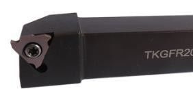 ความแม่นยำสูง CNC Pcd เซาะร่องแทรกทังสเตนคาร์ไบด์แทรกดัชนี TGF32L300