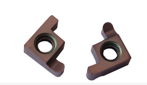 GER100-C Radius Grooving Insert Carbide เม็ดมีดตัด CNC สำหรับโลหะ