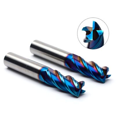 เครื่องตัดเกลียวคาร์ไบด์ซีเมนต์ที่แม่นยำแม่นยำ CNC Milling 3 Teeth